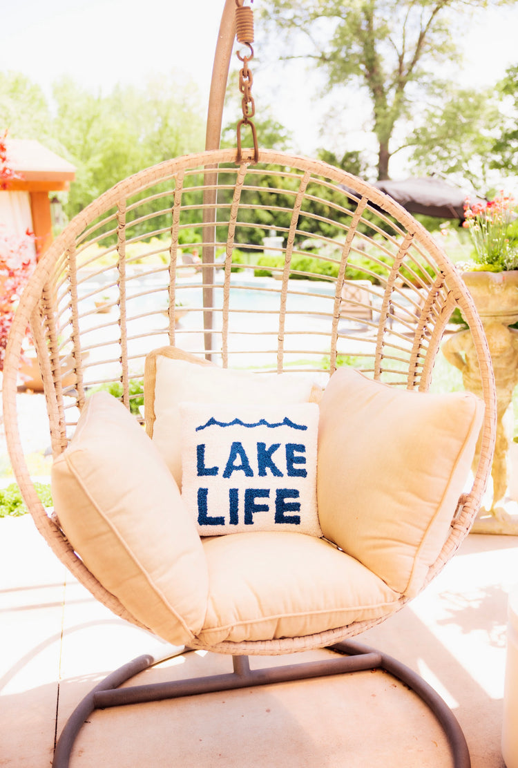 Lake Life Hook Pillow