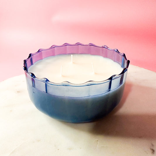 Blue Ripple 12 Oz Candle