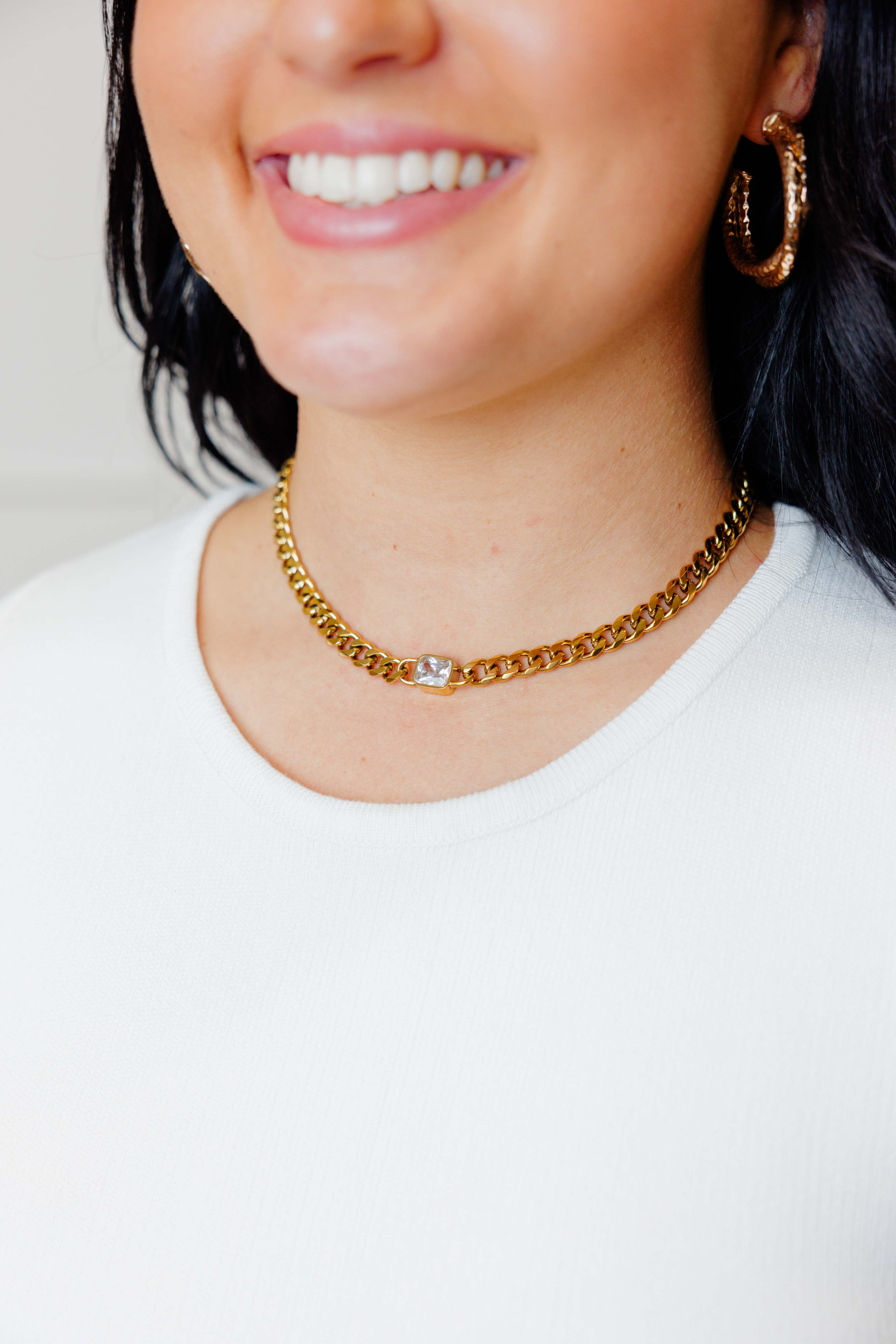 Diamond Chain Necklace