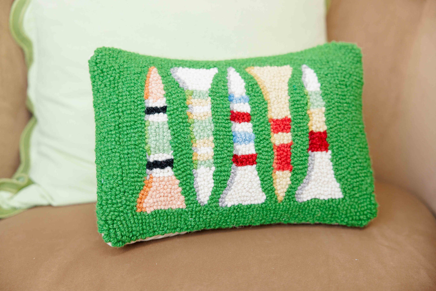 Golf Tees Hook Pillow