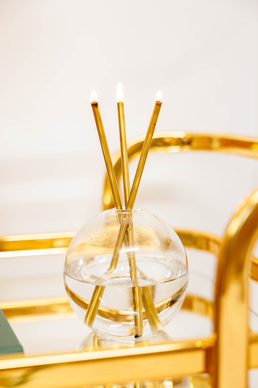 Gold Everlasting Candles