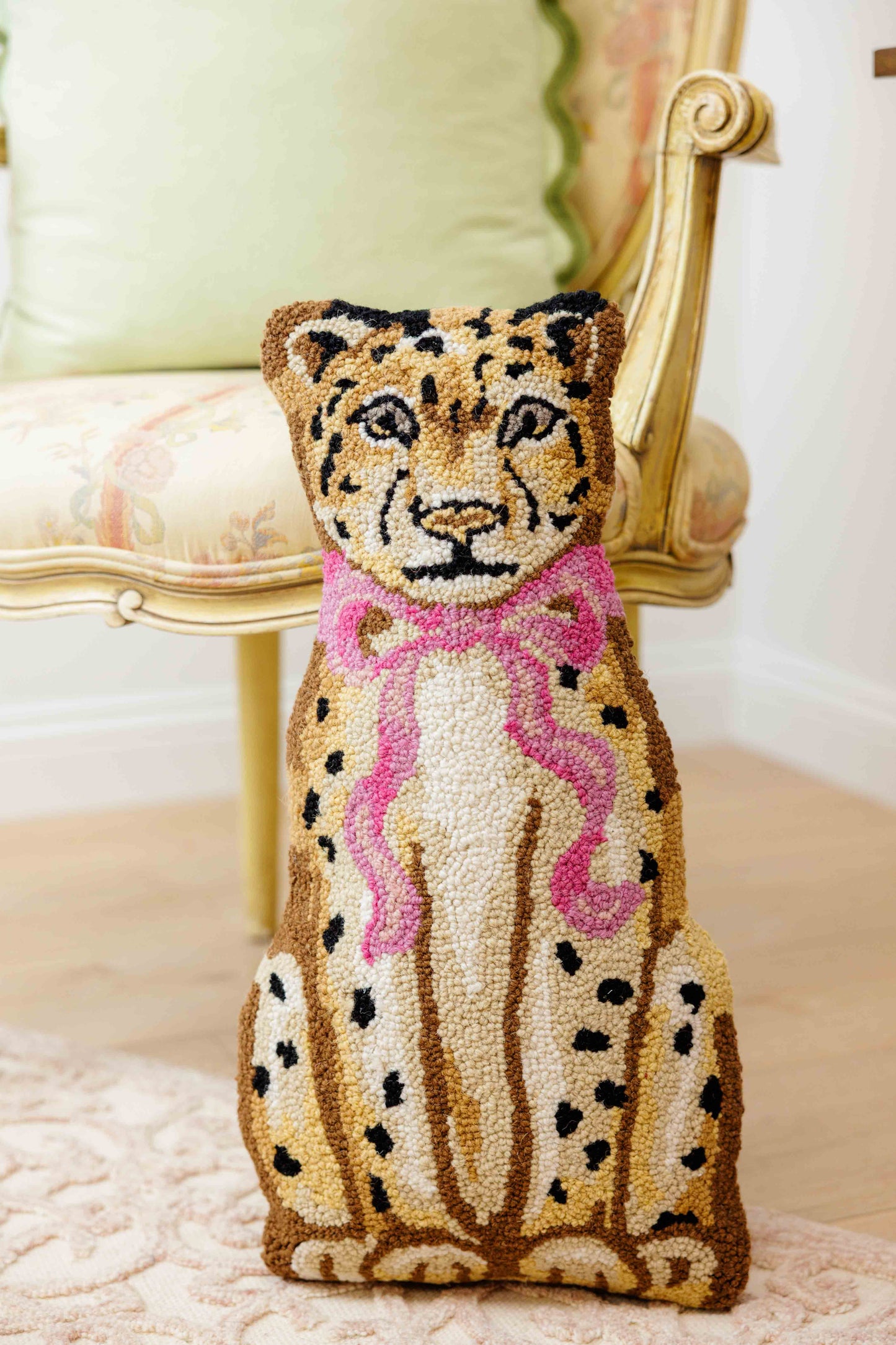 Shaped Leopard Hook Pillow