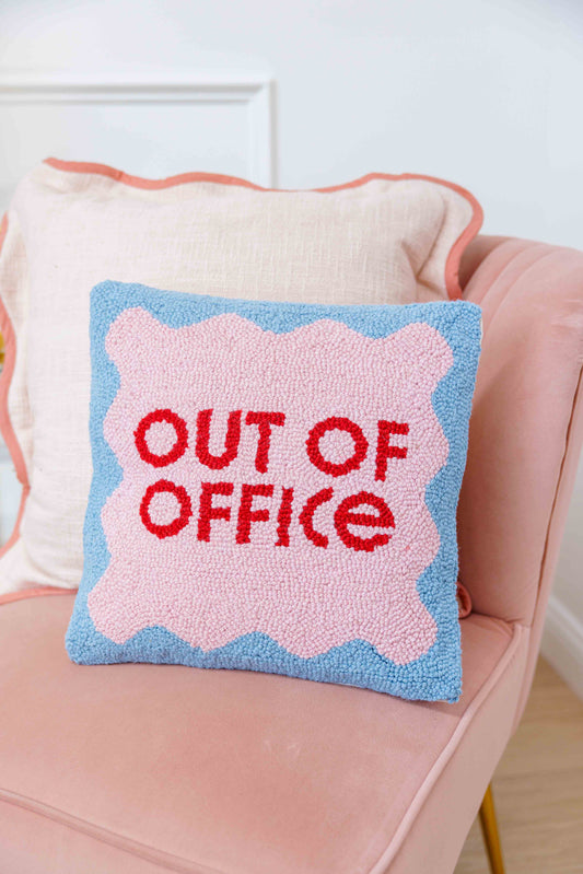 Out Of Office Hook Pillow