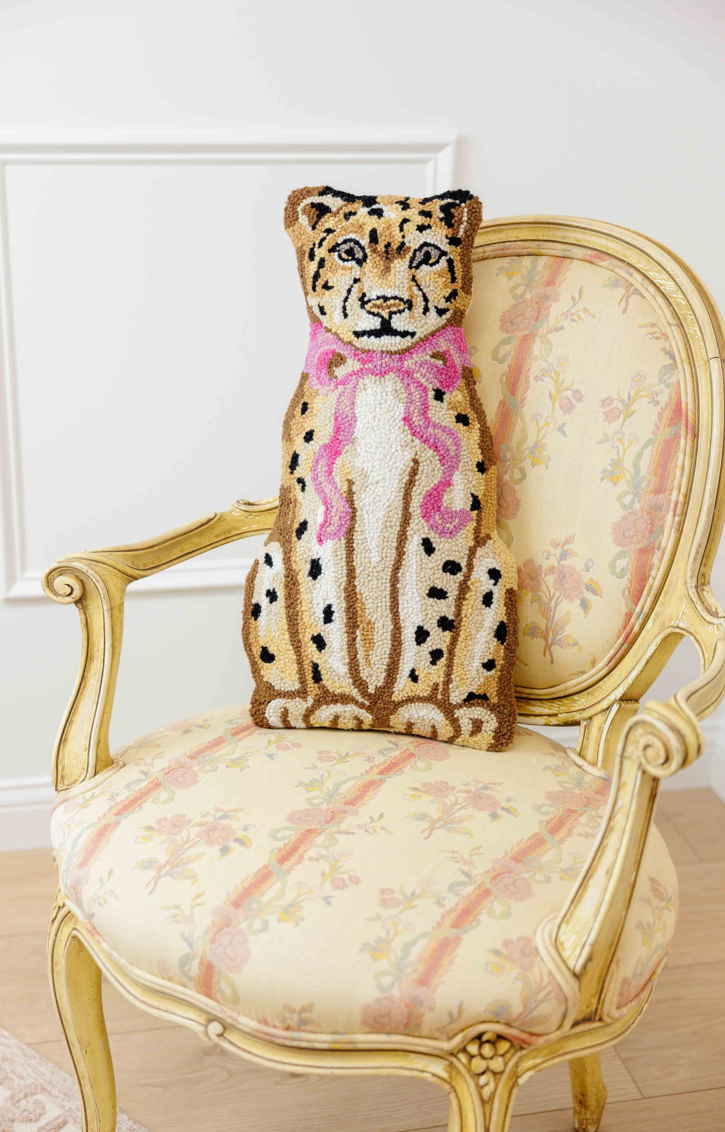 Shaped Leopard Hook Pillow