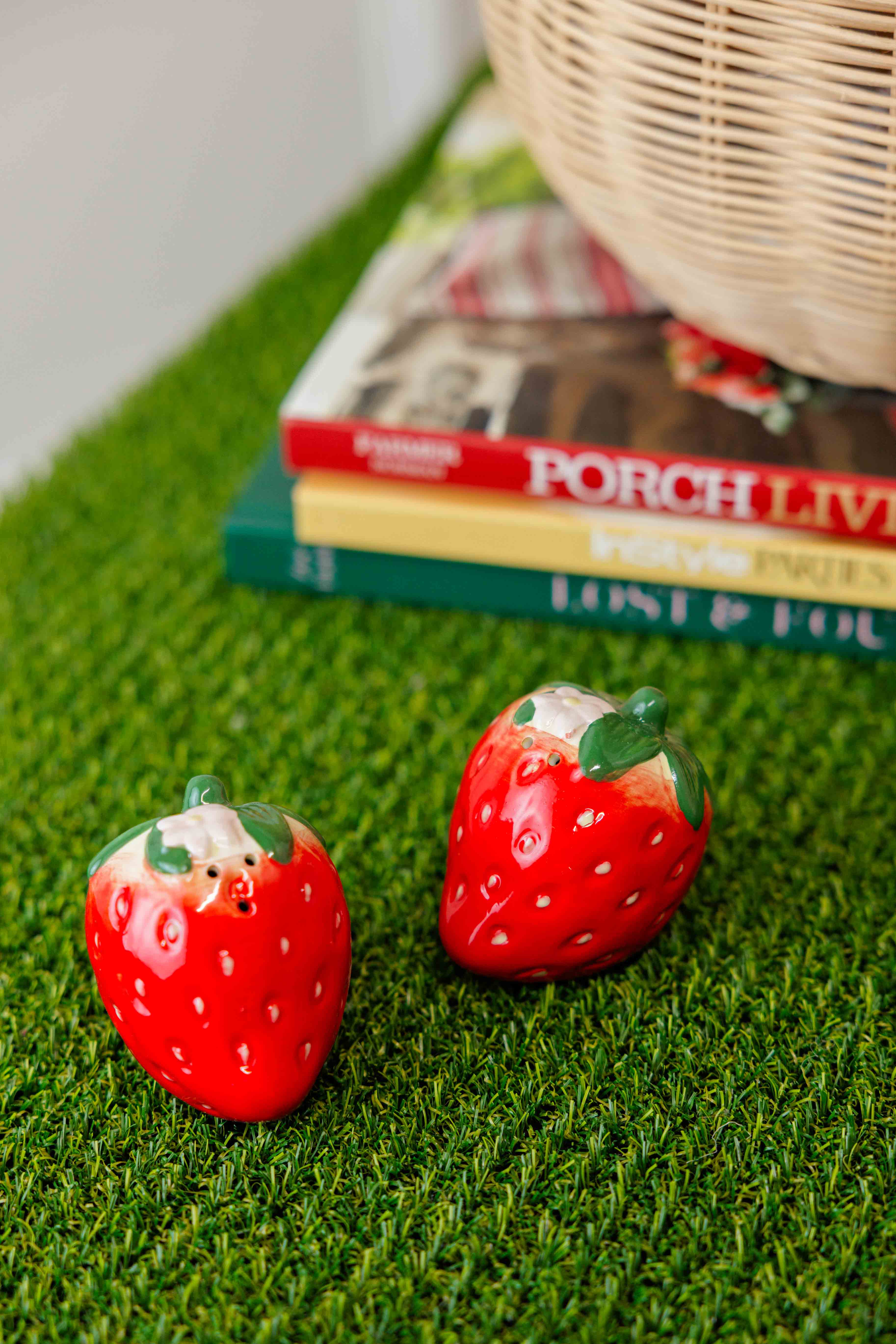 Strawberry Salt & Pepper Shakers