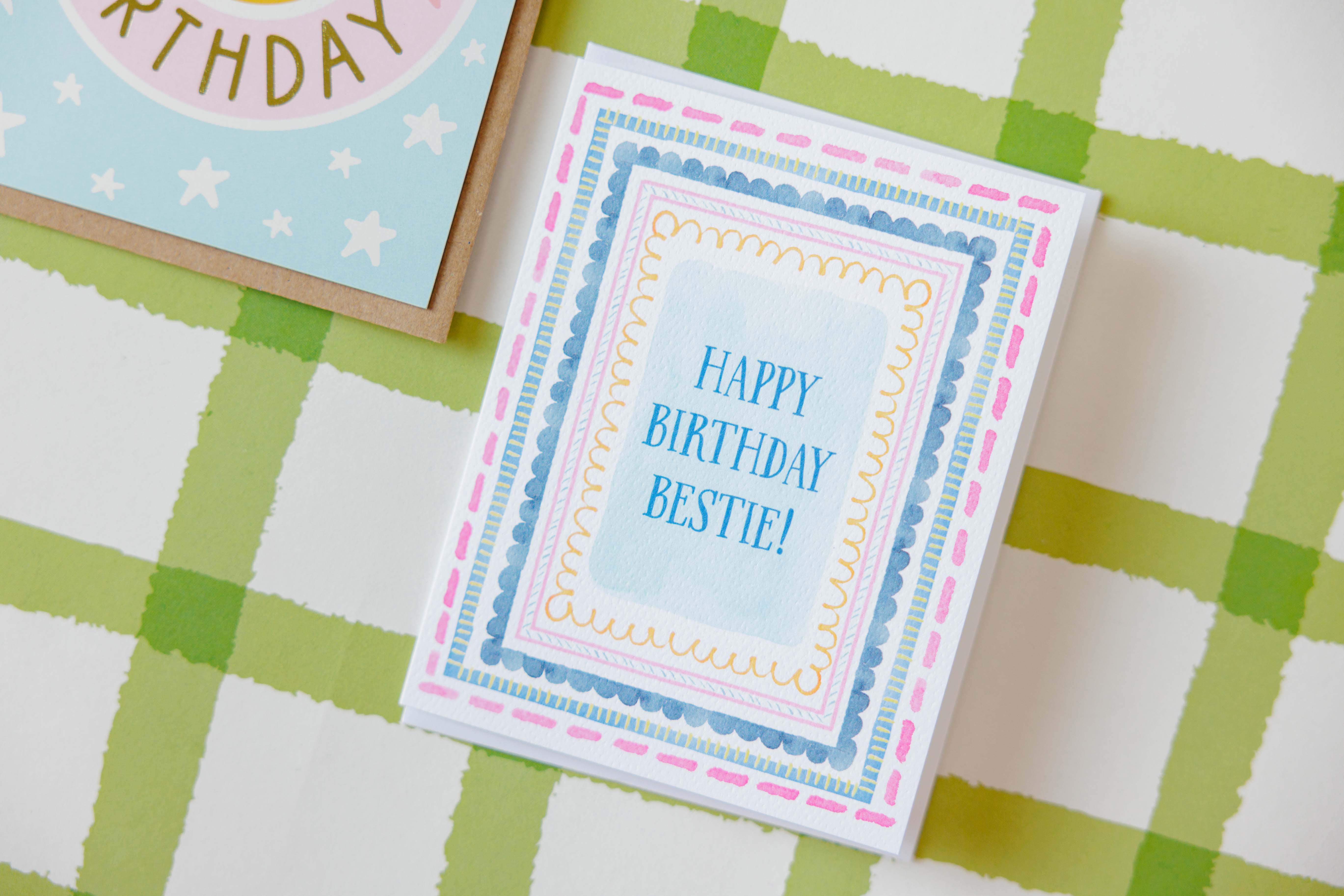 Happy Birthday Bestie Card