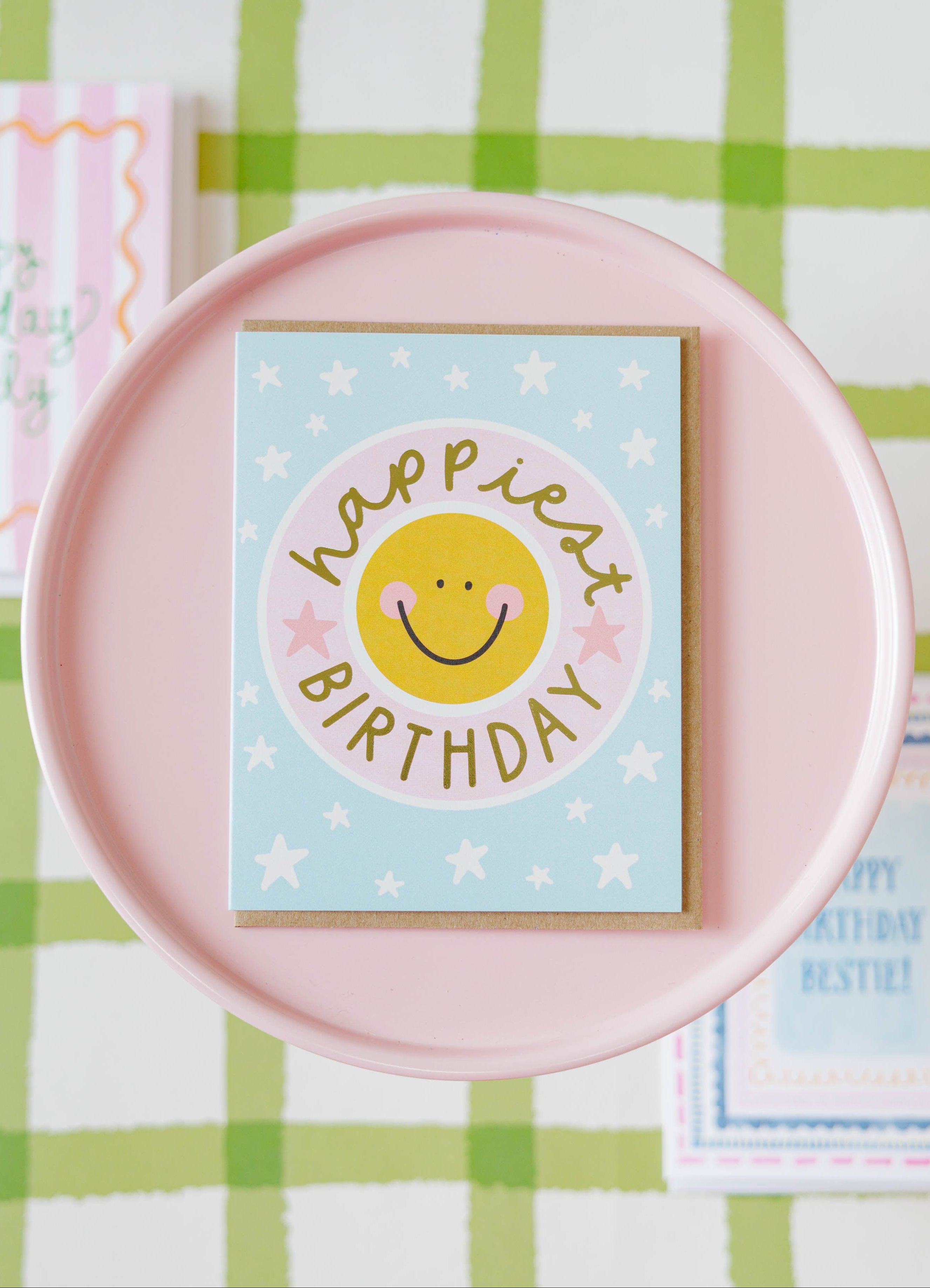 Happiest Birthday Smiley Face Card