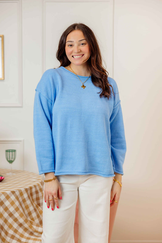 Harbor Blue Sweater