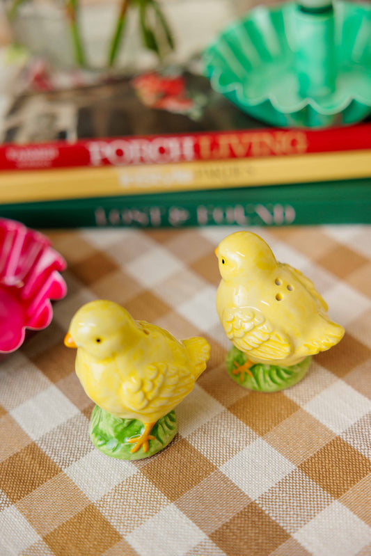 Chick Salt and Pepper Shakers