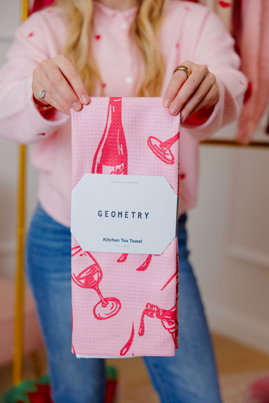 Wining and Dining Tea Towel