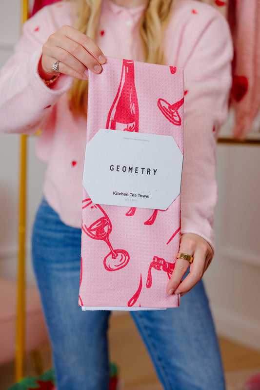 Wining and Dining Tea Towel