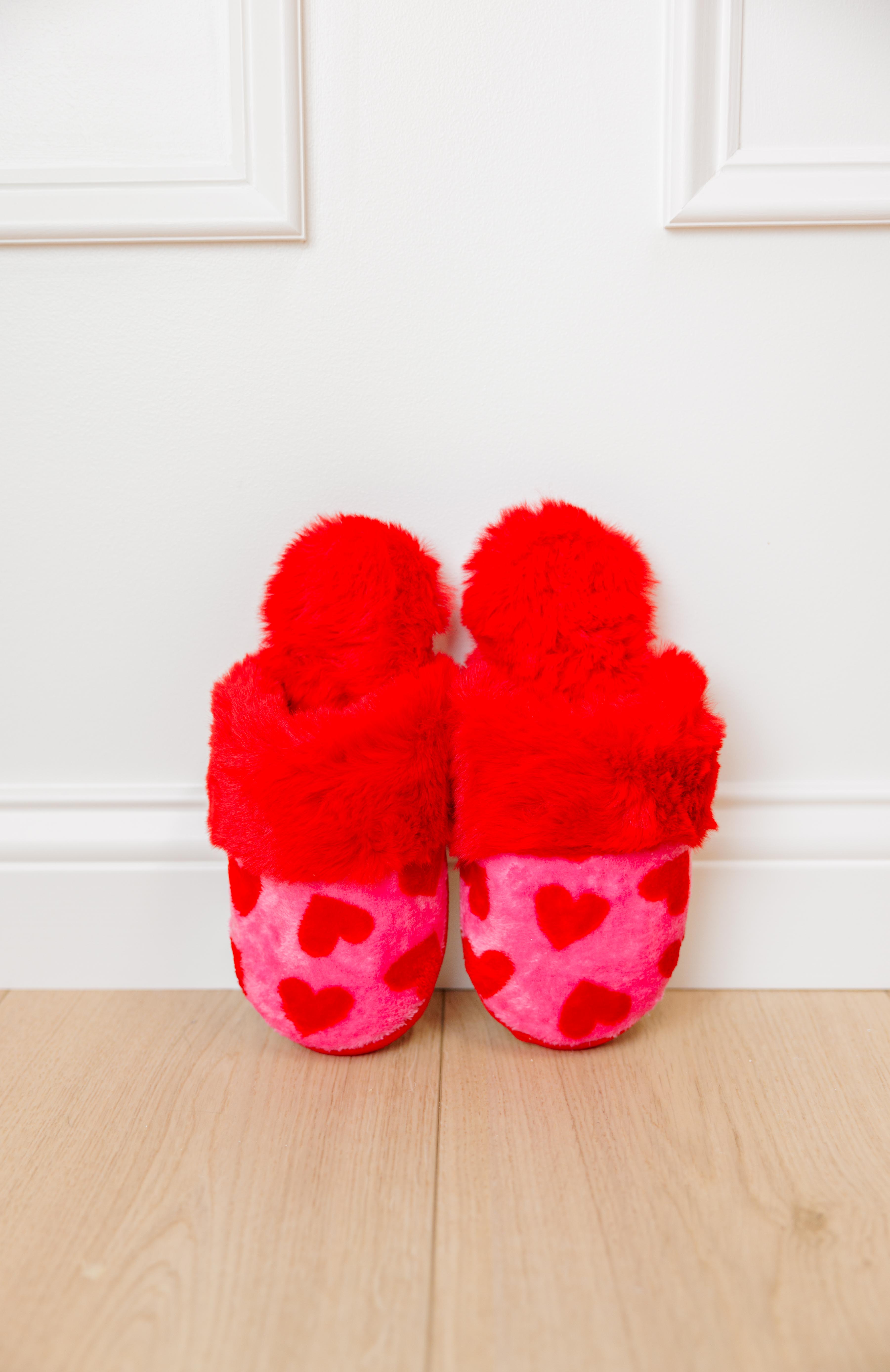 Red Heart Slippers