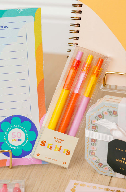 Scribbler 3 Pack Pens