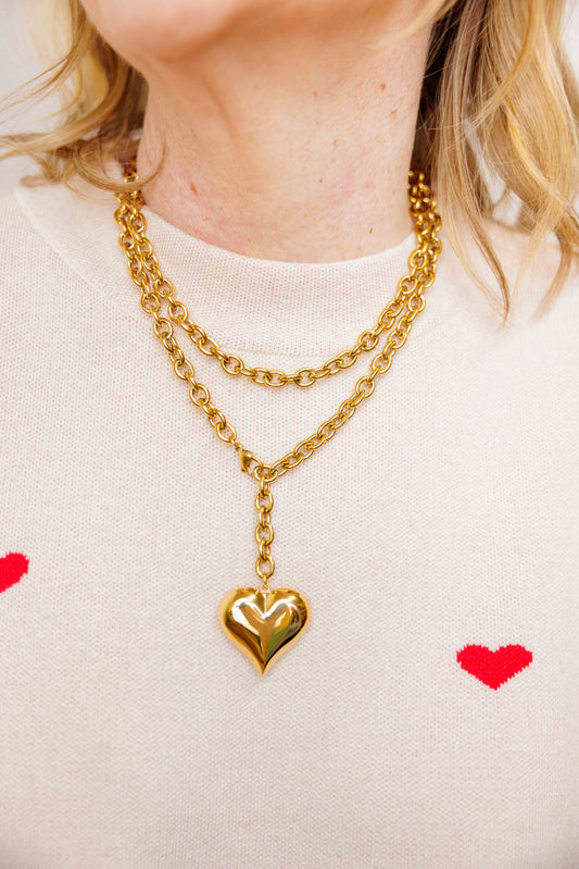 Wrap Around Heart Necklace