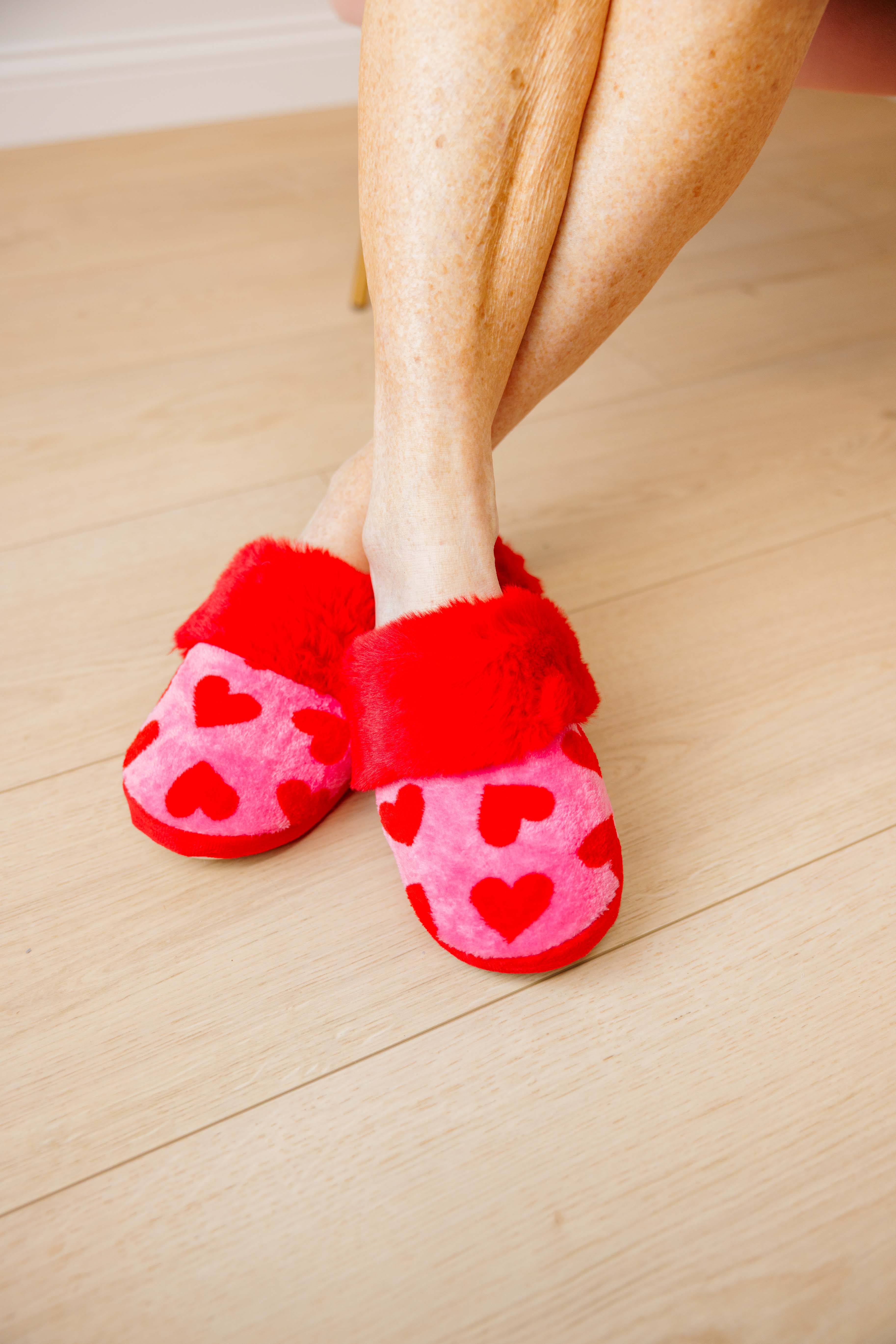 Red Heart Slippers