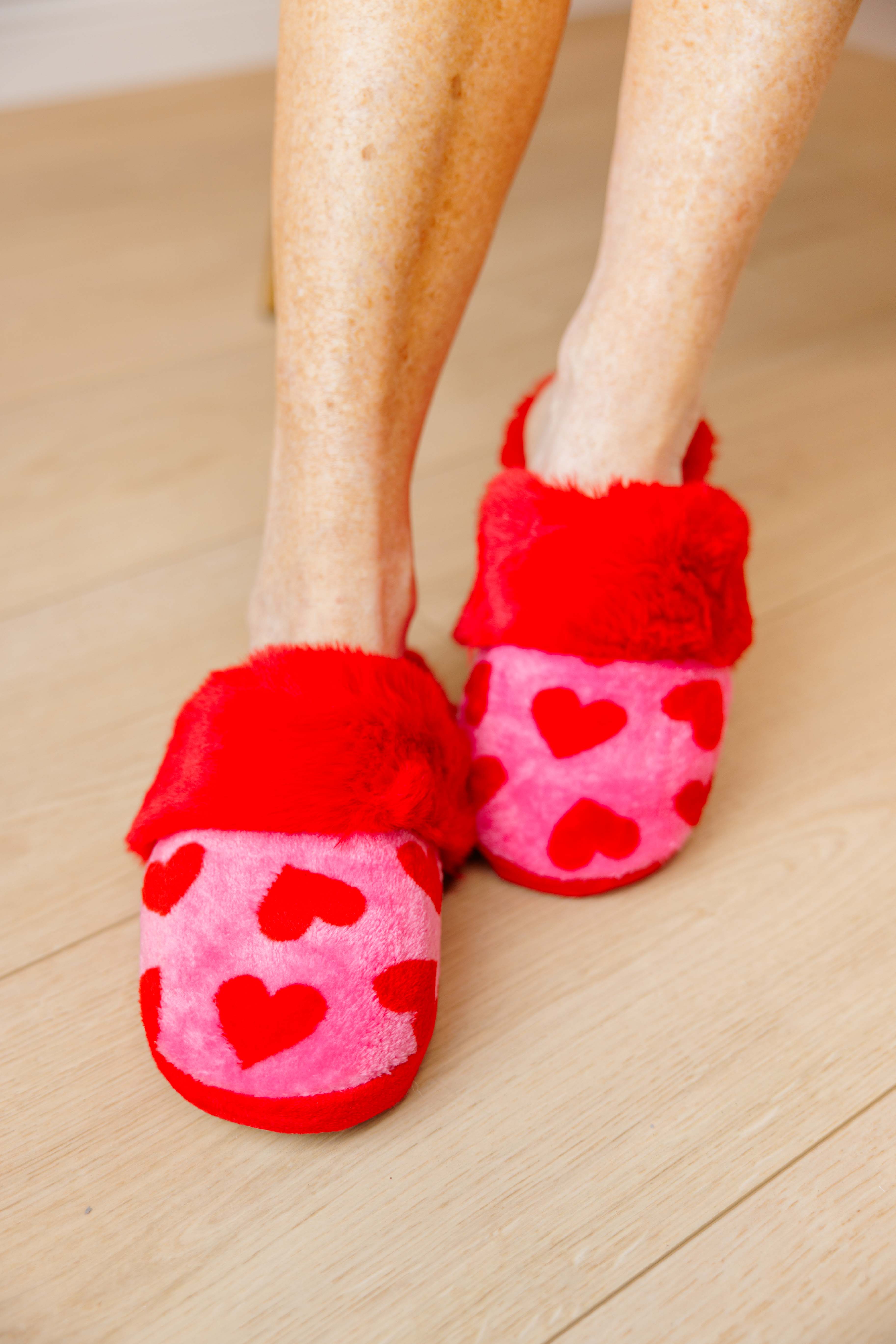 Red Heart Slippers