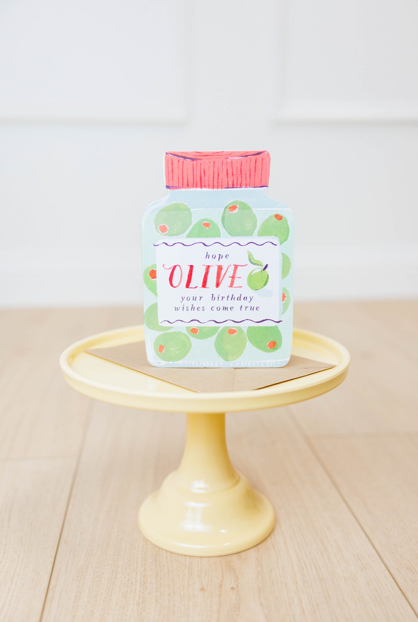 Olive Jar Birthday Card