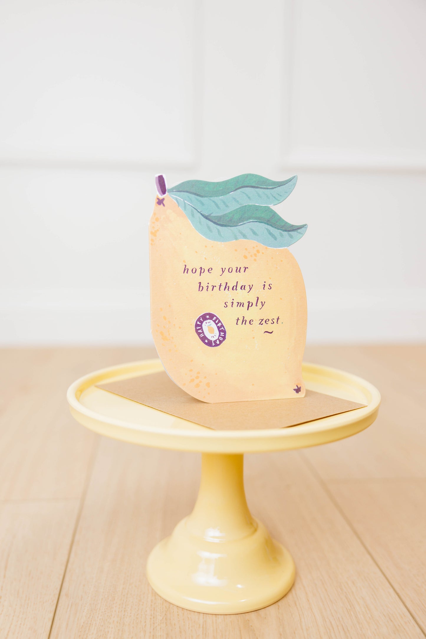 Lemon Zest Birthday Card