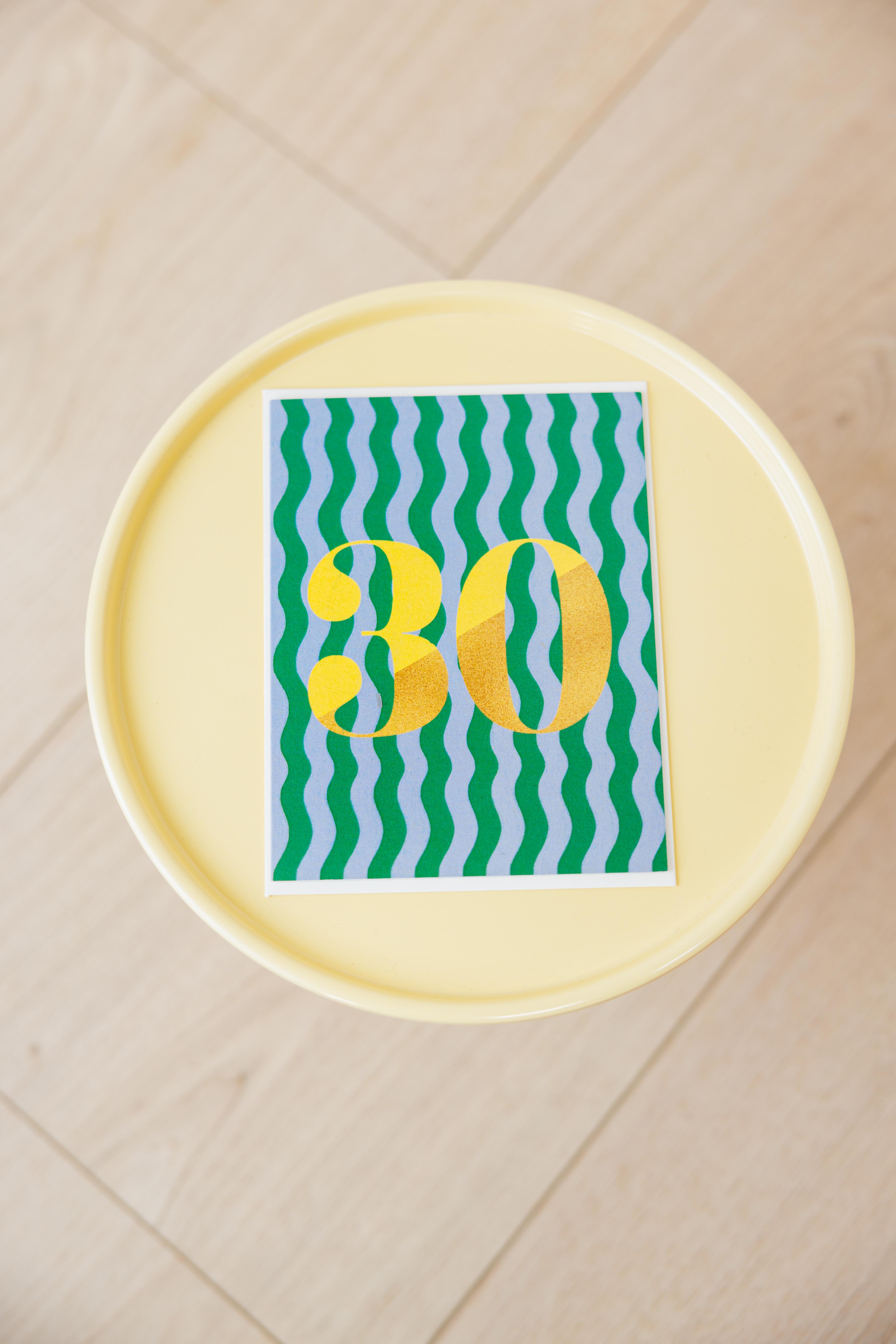 Happy Birthday 30 Card