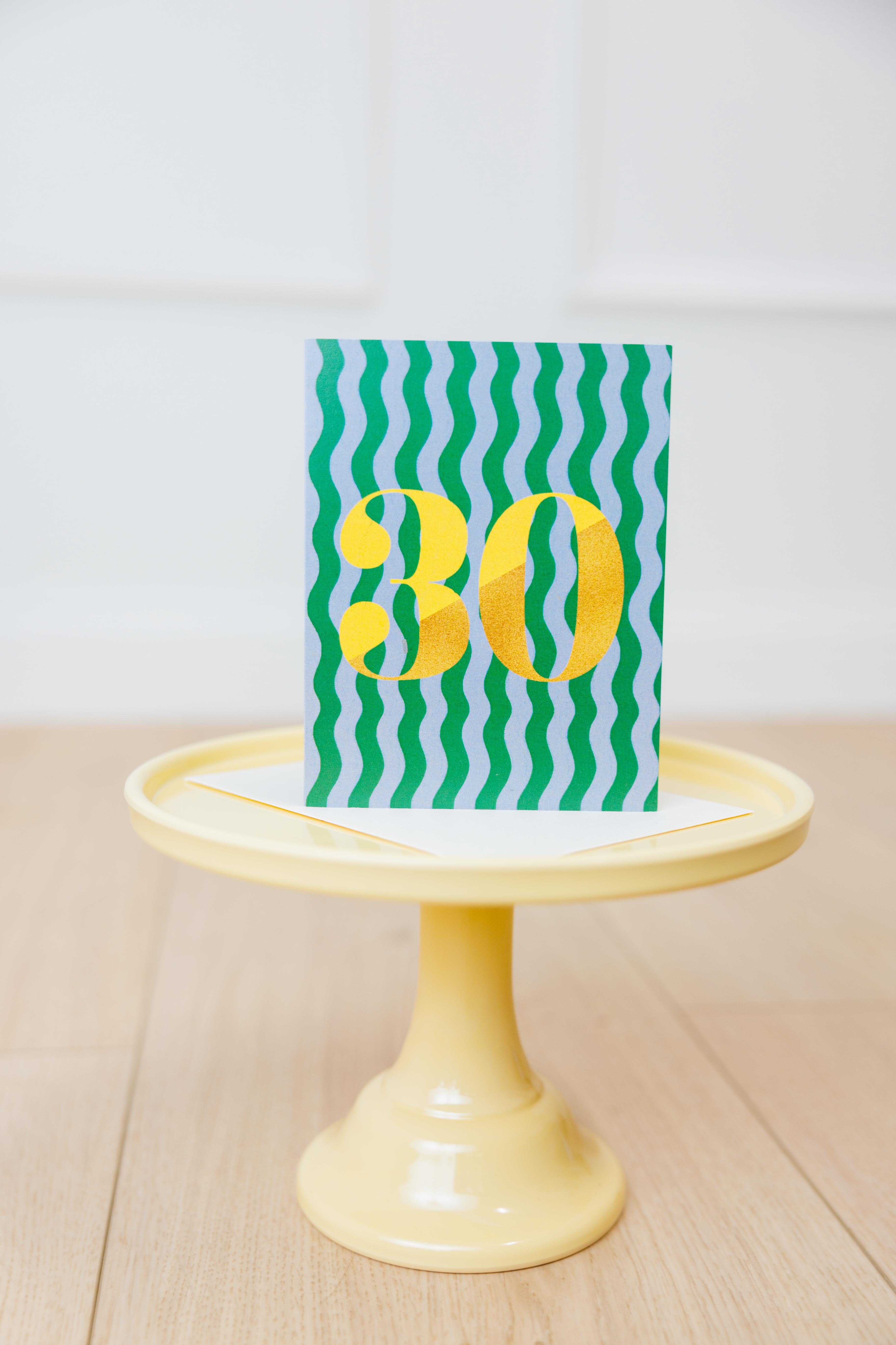 Happy Birthday 30 Card