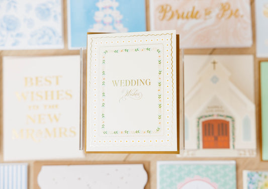 Wedding Album Wishes Greeting Card