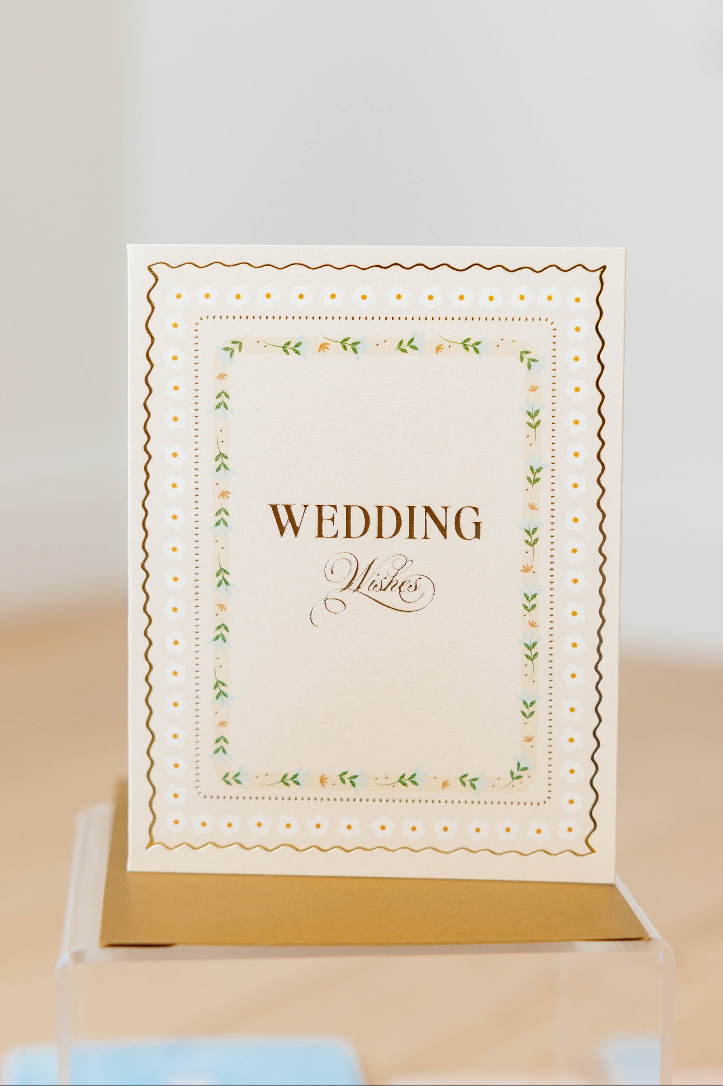 Wedding Album Wishes Greeting Card