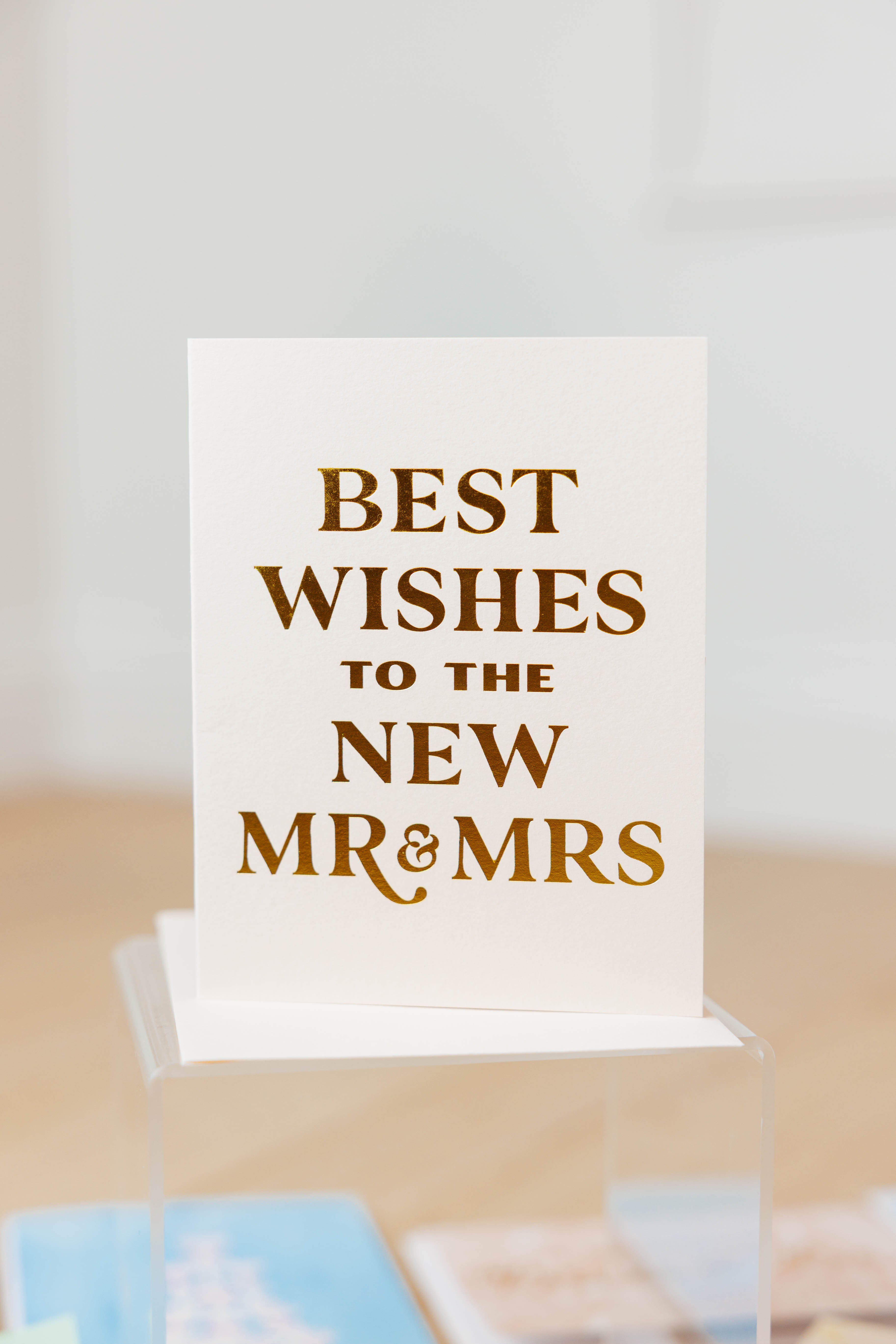 Best Wishes Wedding Card