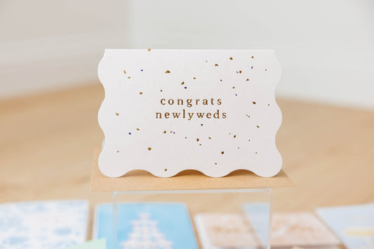 Congrats Newlyweds Card