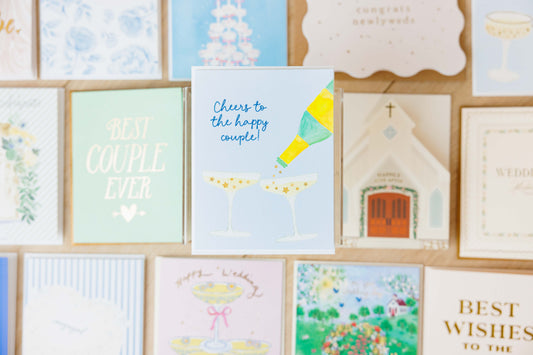 Cheers Happy Couple Card