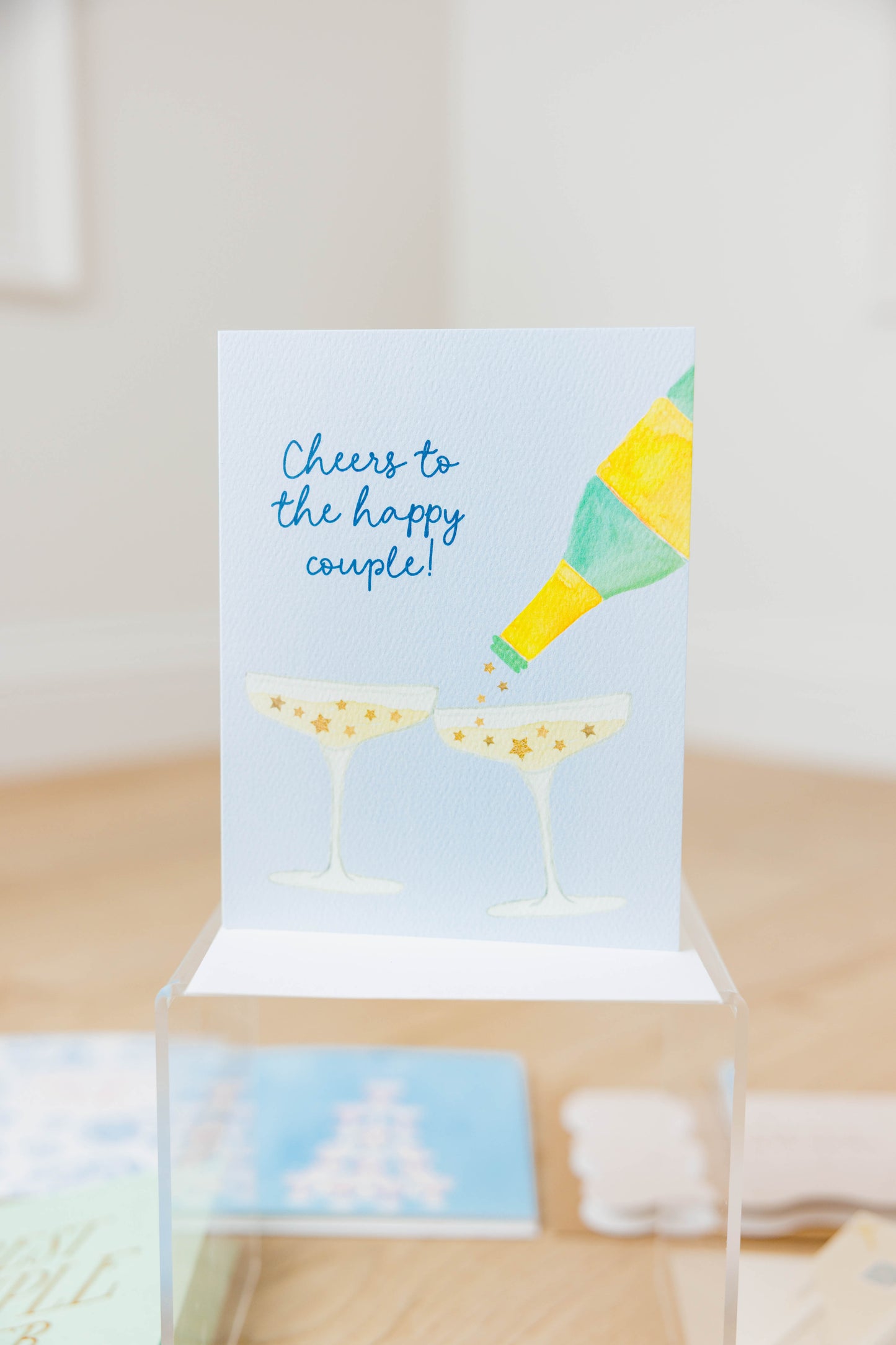 Cheers Happy Couple Card