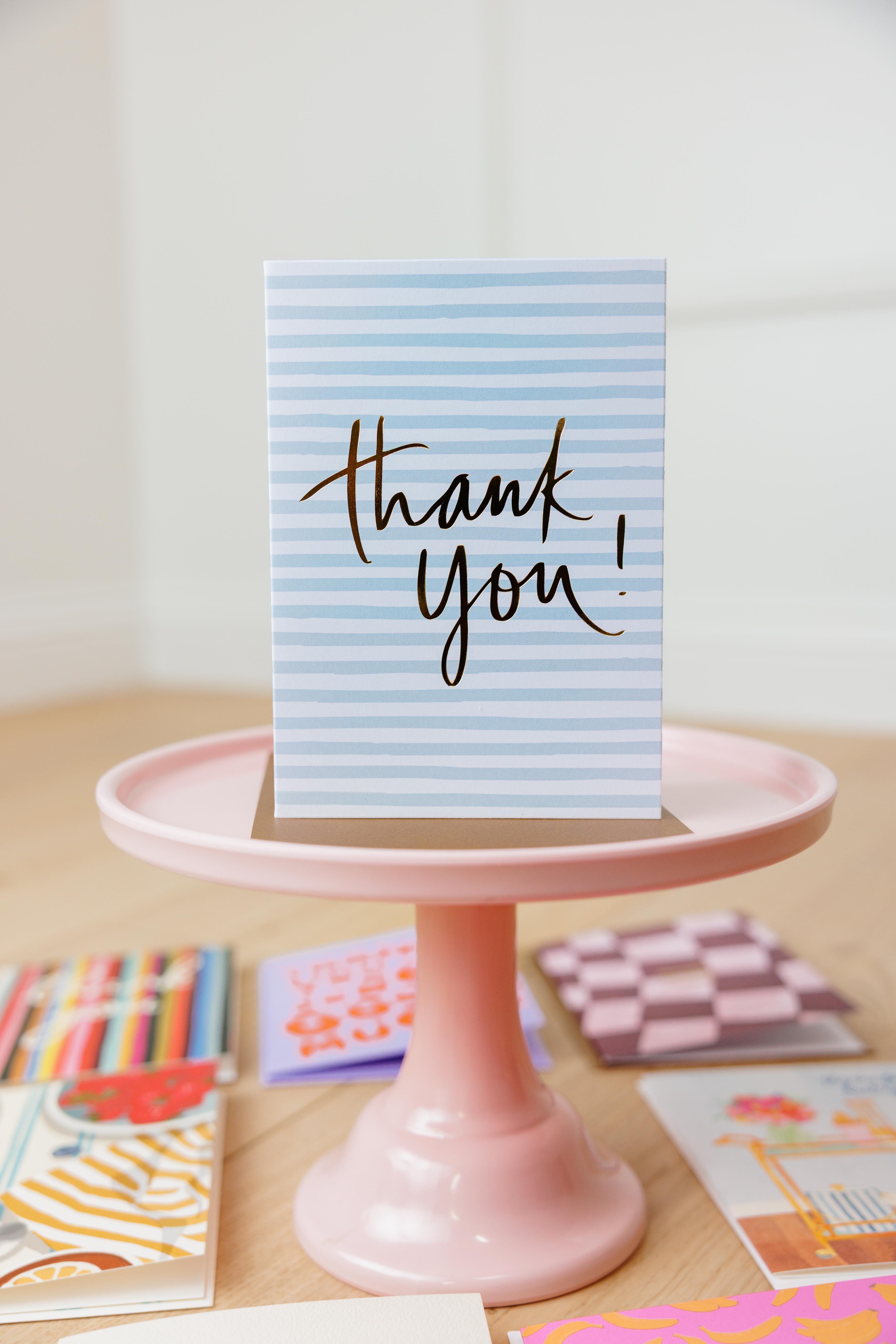 Thank You Stripes Card