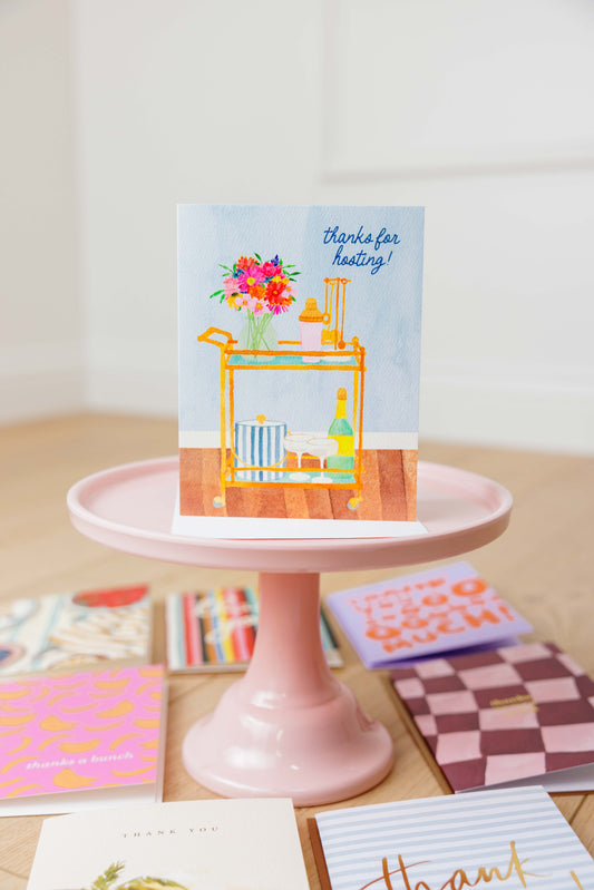 Thanks For Hosting Card