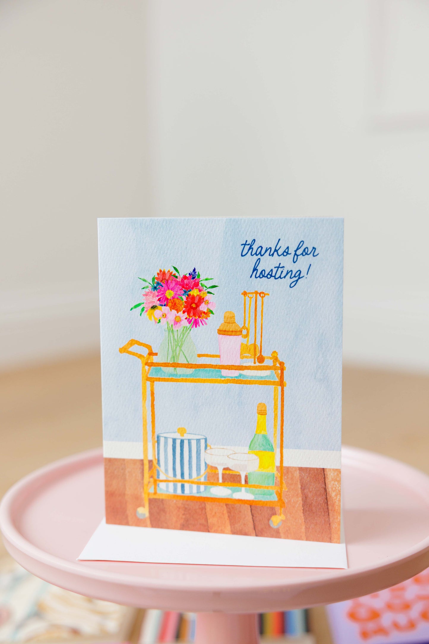 Thanks For Hosting Card