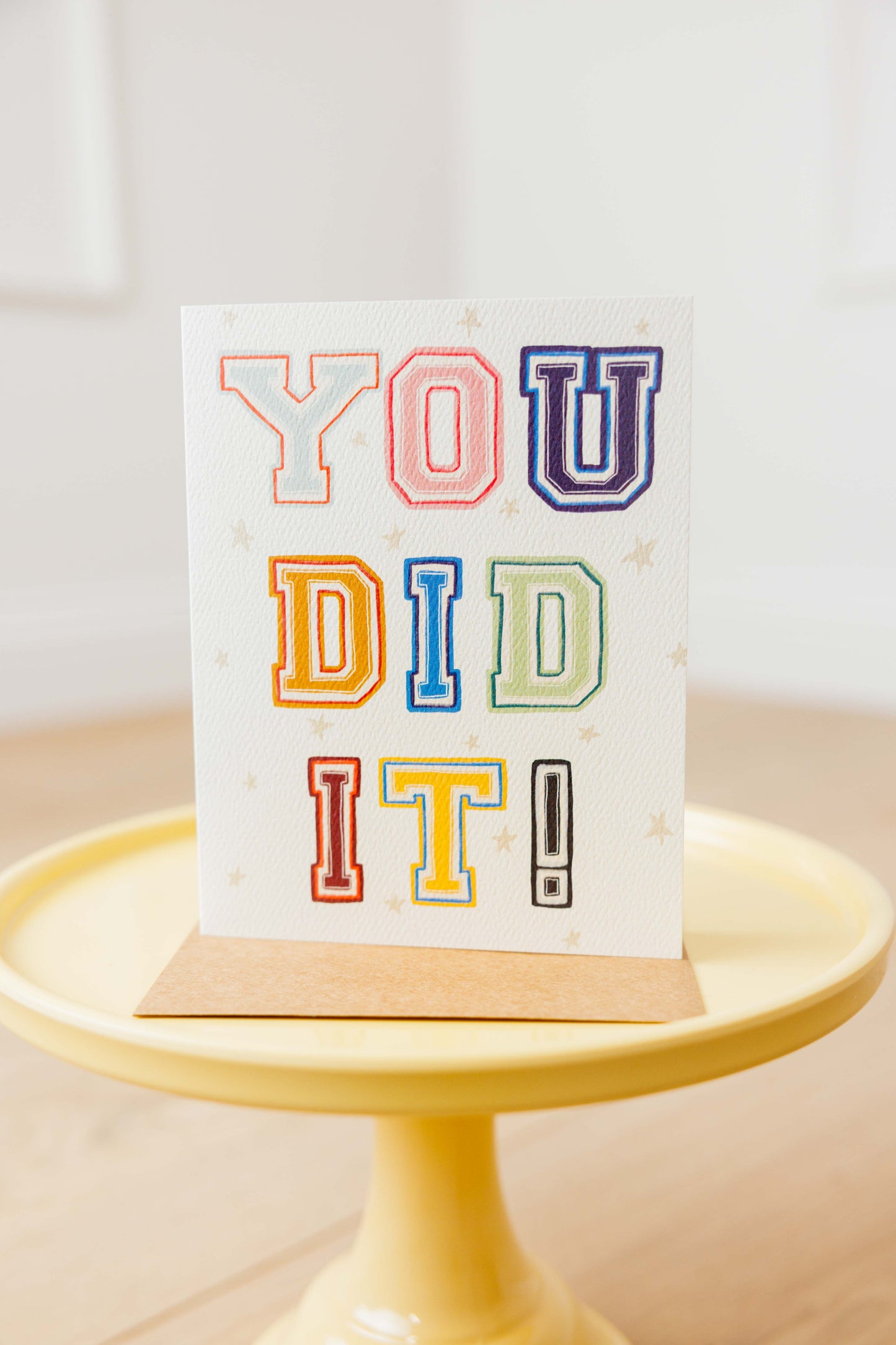 You Did It Card