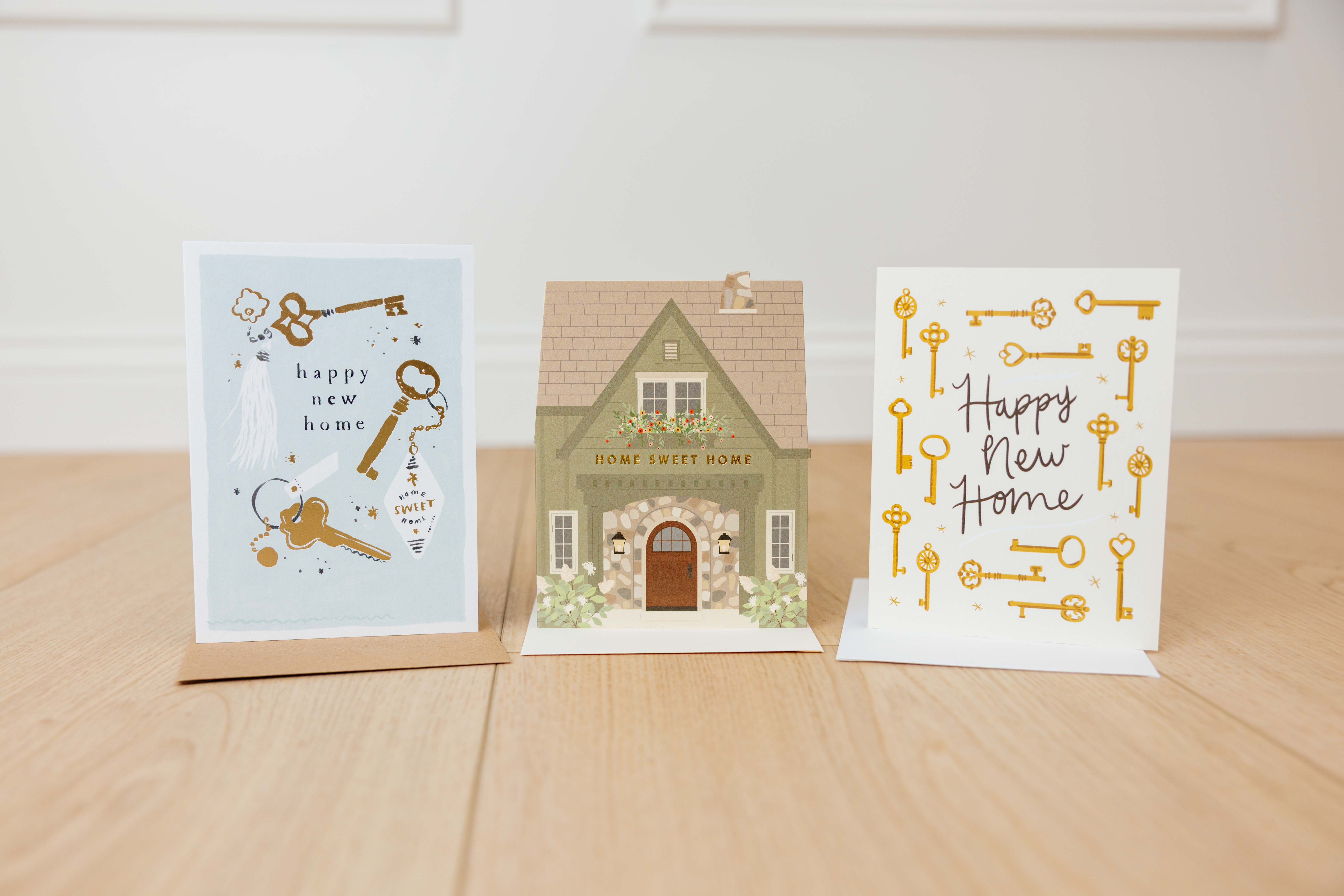 Green Home Sweet Home Greeting Card