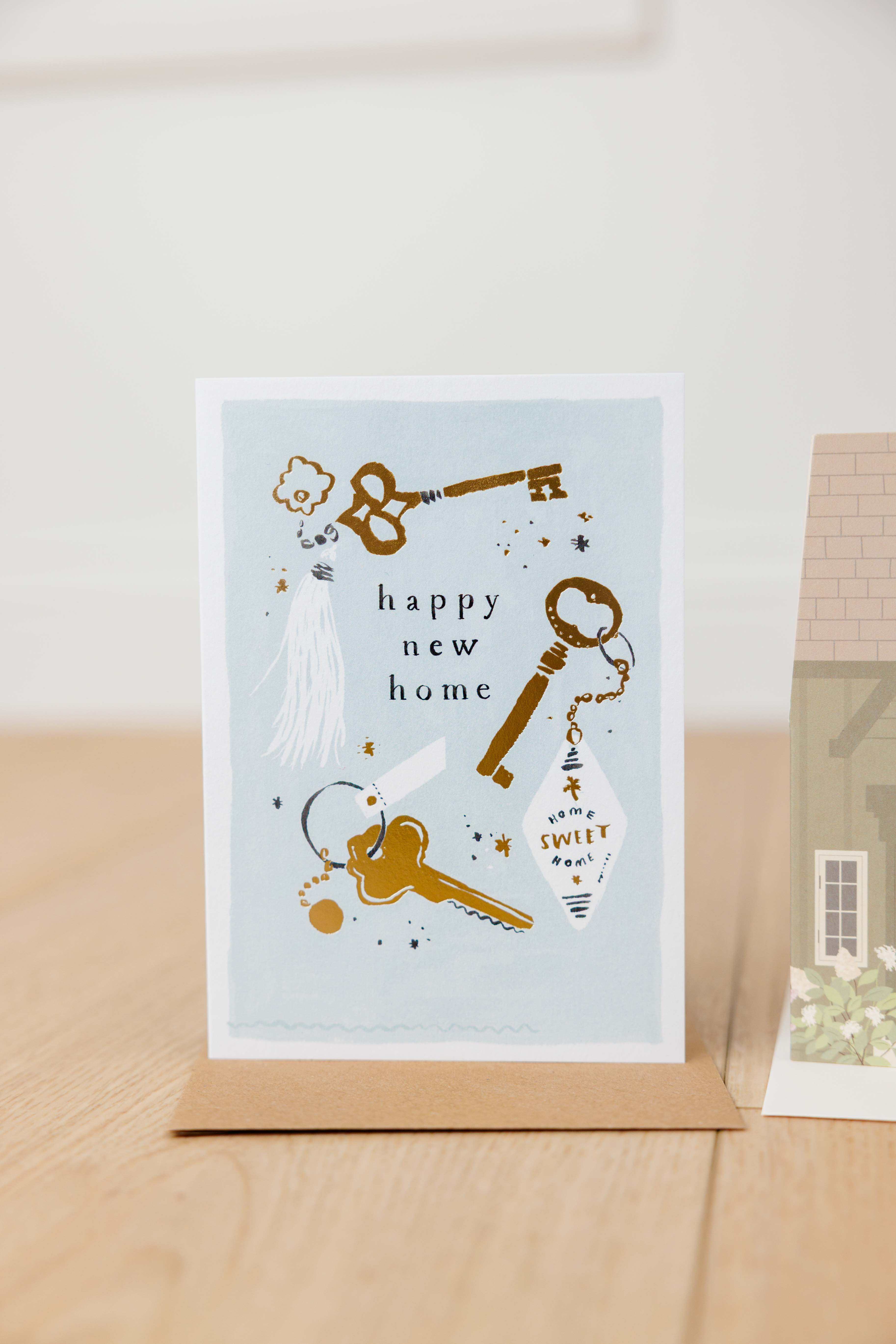 Keys New Home Card