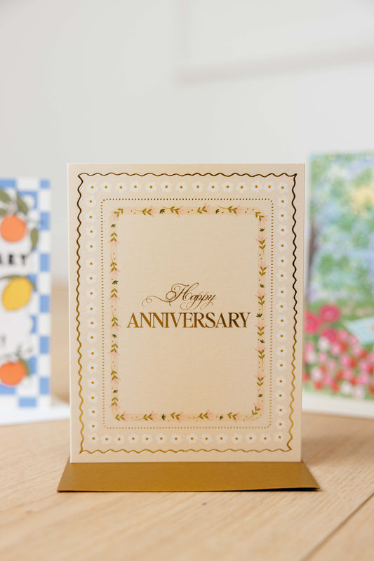 Happy Anniversary Album Greeting Card