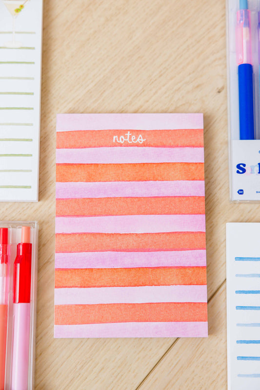 Pink & Peach Notepad