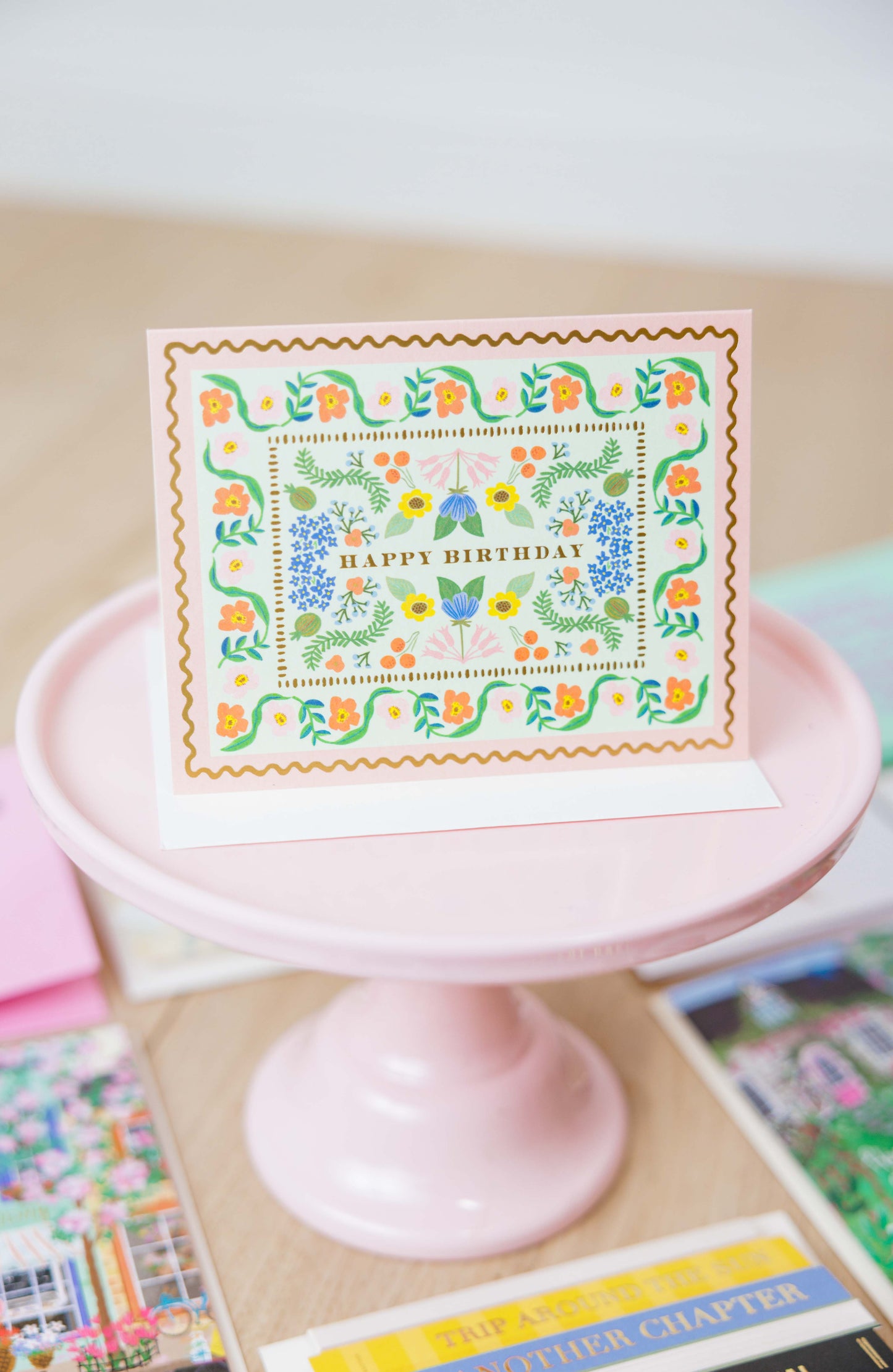 Sicily Garden Birthday Card