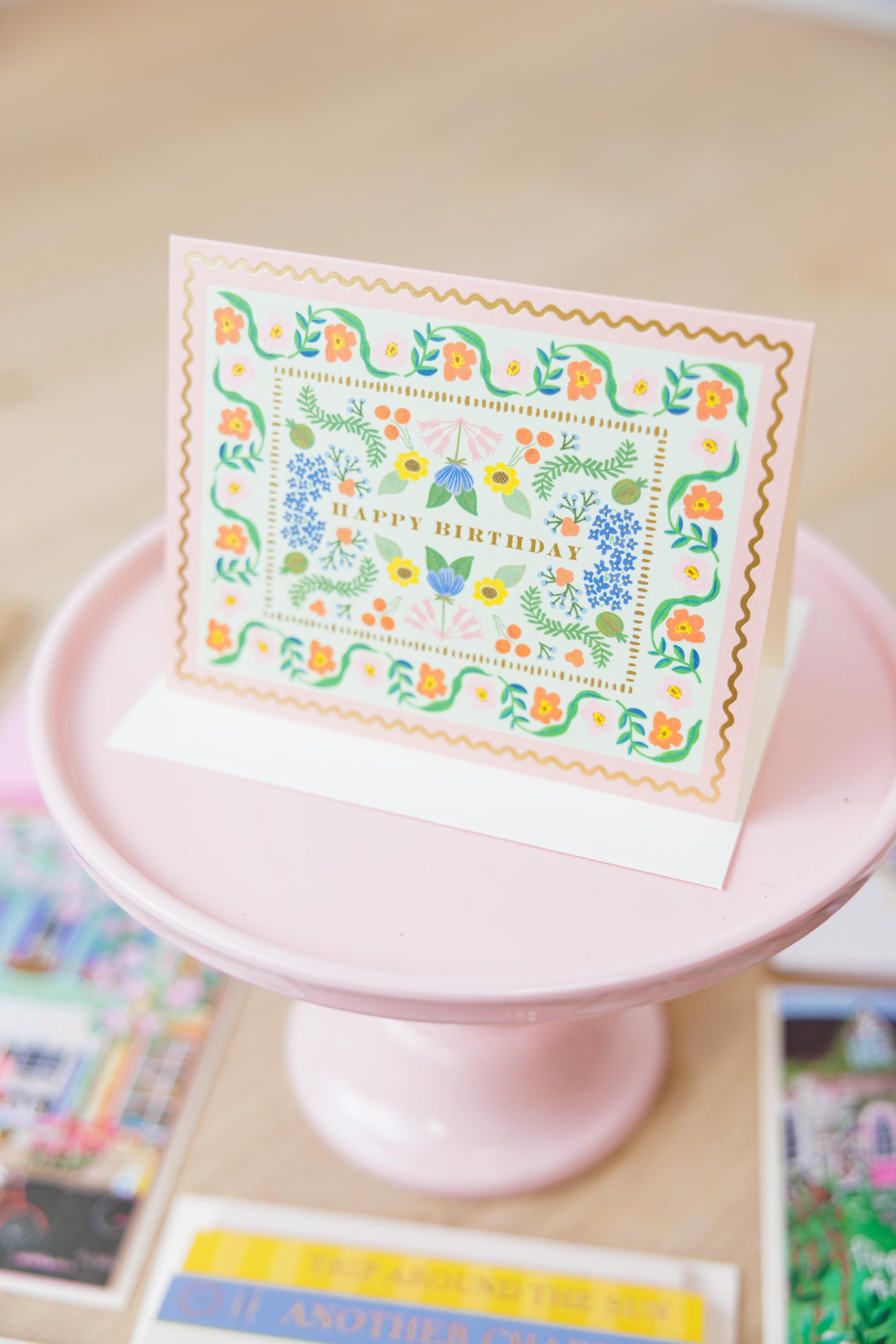 Sicily Garden Birthday Card