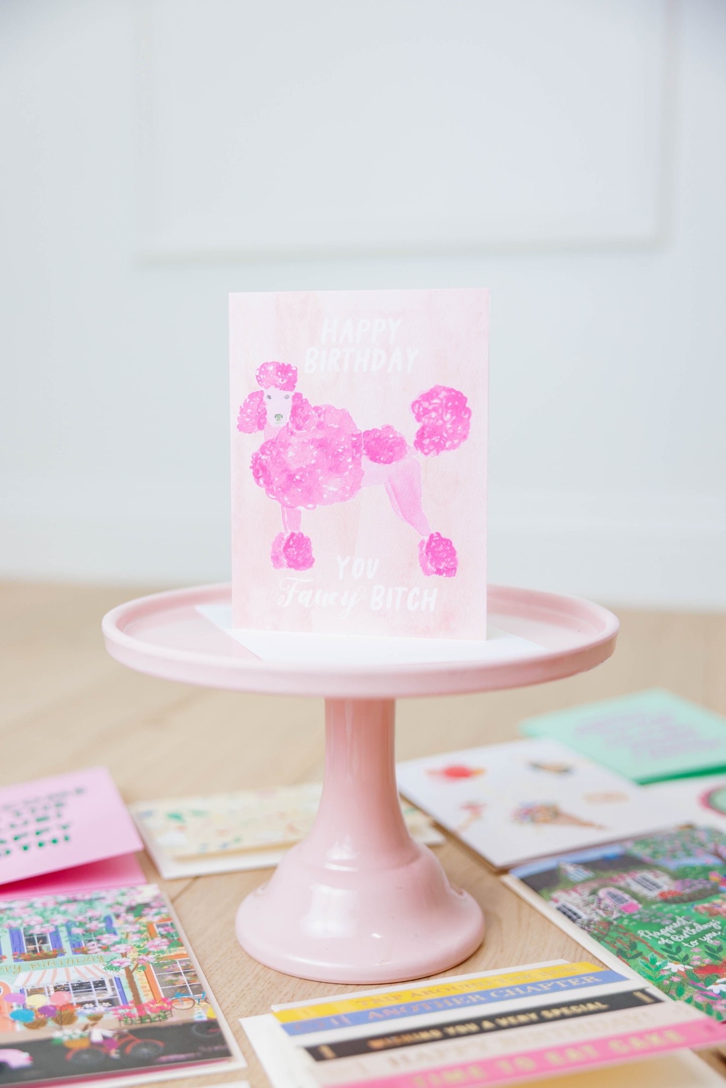 Fancy B Birthday Card