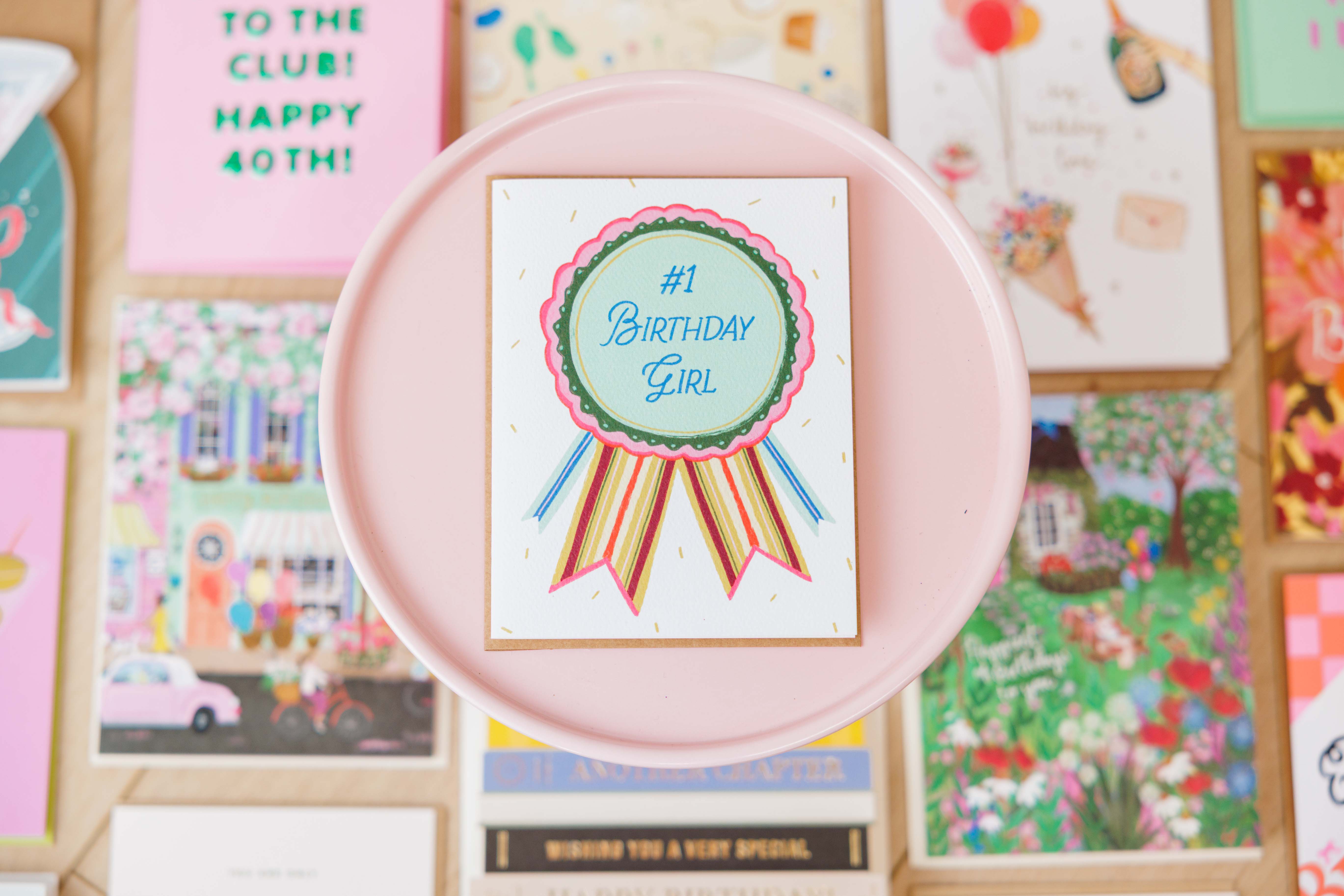 Birthday Girl Ribbon Card