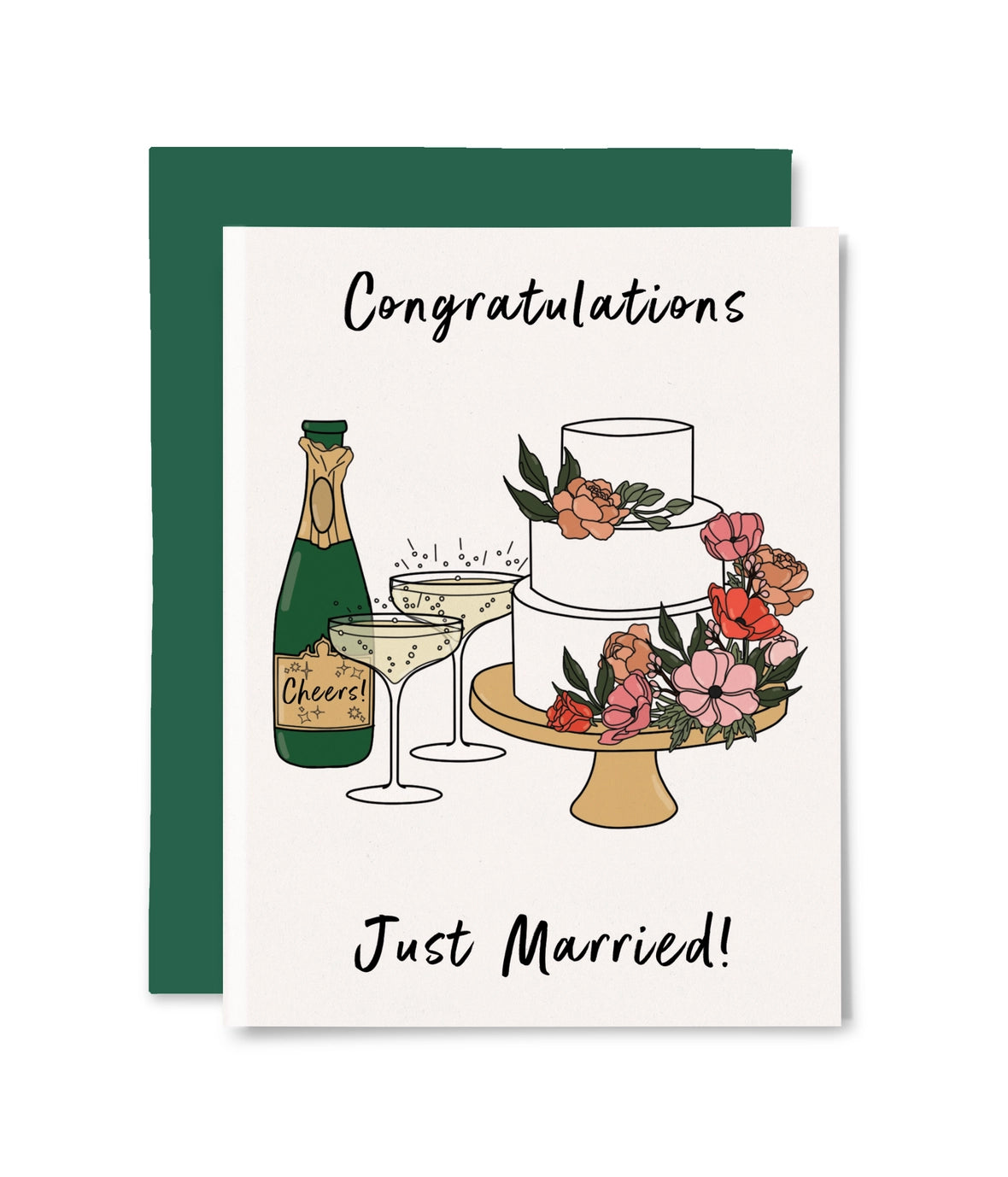 Congrats Just Married Card
