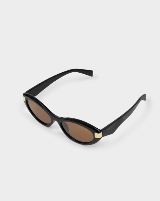 Bordeaux Slim Oval Sunglasses
