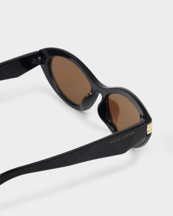 Bordeaux Slim Oval Sunglasses