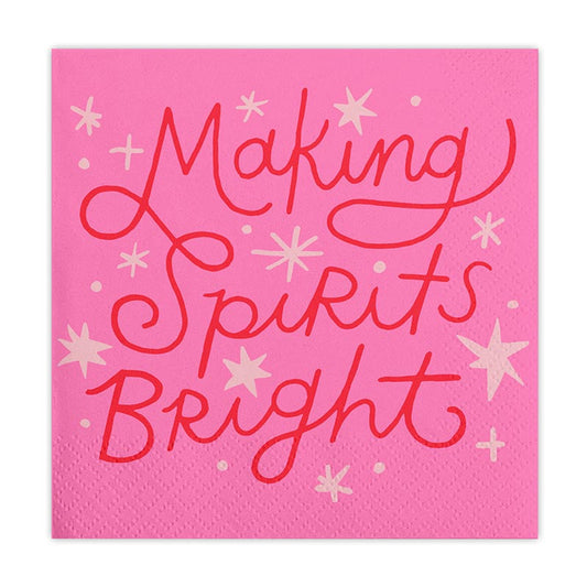 Making Spirits Bright Beverage Napkin