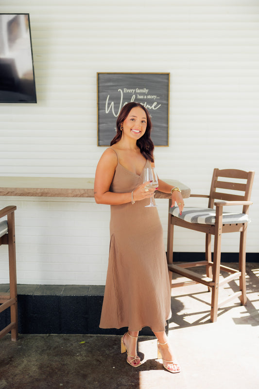 Mocha Dawn Dress
