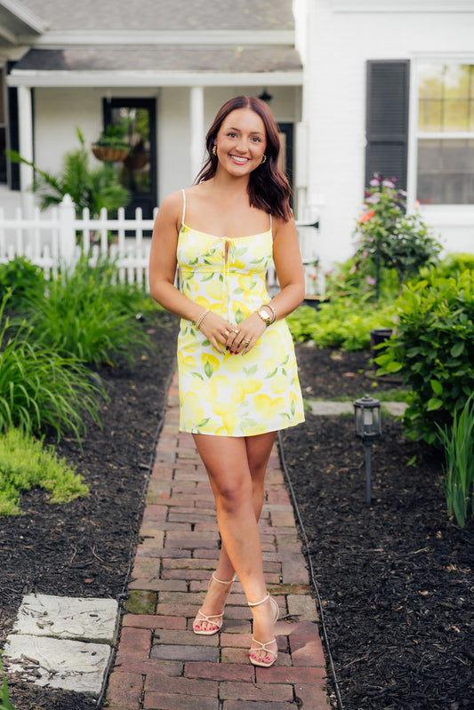 Lemoncello Days Mini Dress