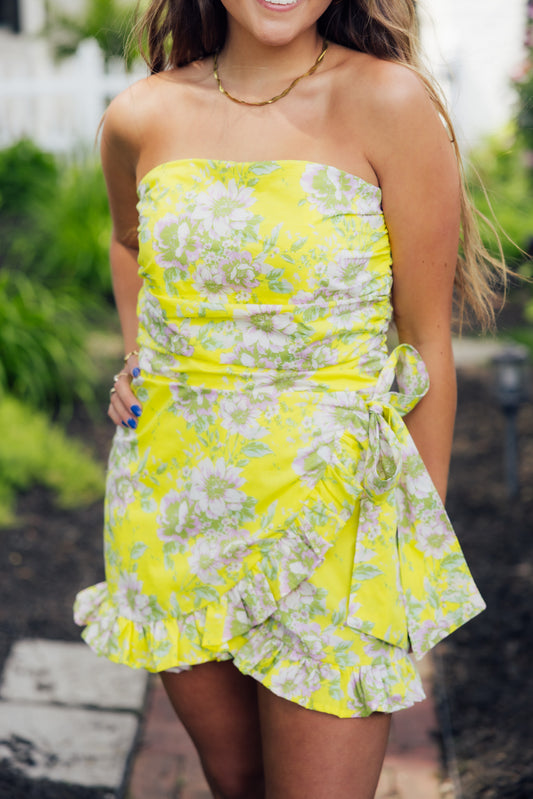 May Floral Romper