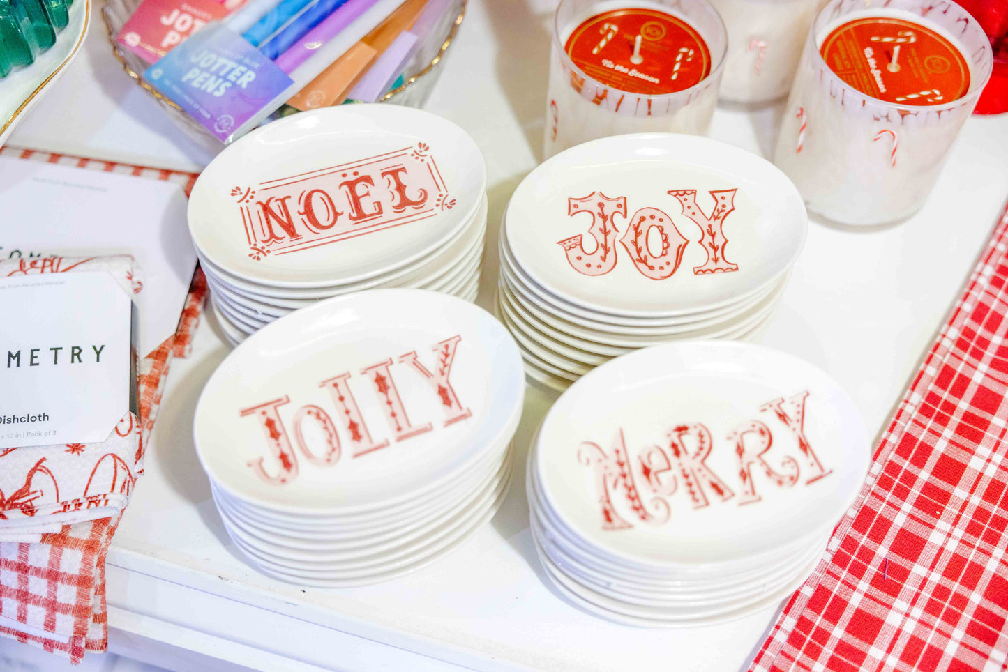 Holiday Stoneware Plate